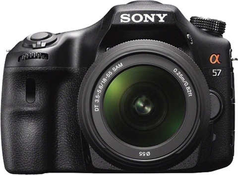 Sony Alpha 57 SLT-A57 + 18-55mm F/3.5-5.6, B - CeX (UK): - Buy